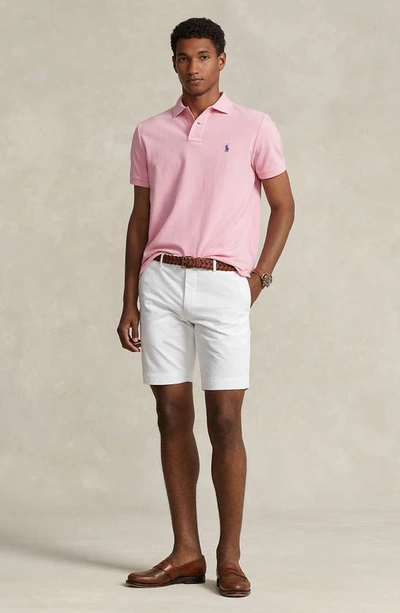 Shop Polo Ralph Lauren Slim Fit Stretch Cotton Chino Shorts In White