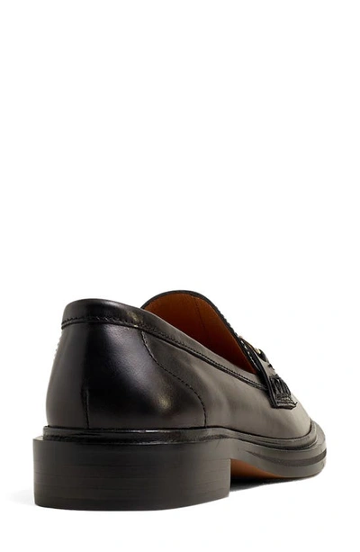 Madewell Thee Vernon Bit Hardware Loafer In True Black