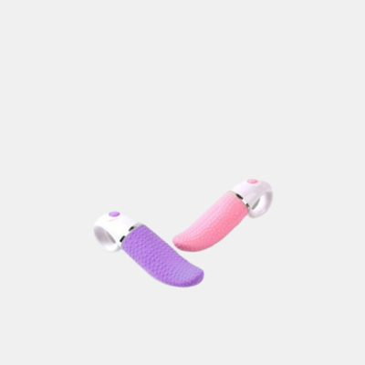 Shop Vigor Honey Tongue Clitty Ring Holder Stimulator Toy Massager In Pink