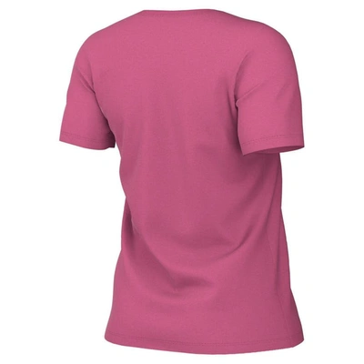 Shop Nike Pink Washington Wizards 2022/23 City Edition Essential V-neck T-shirt