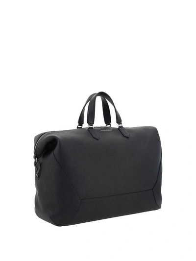 Shop Alexander Mcqueen Travel Bags In Black