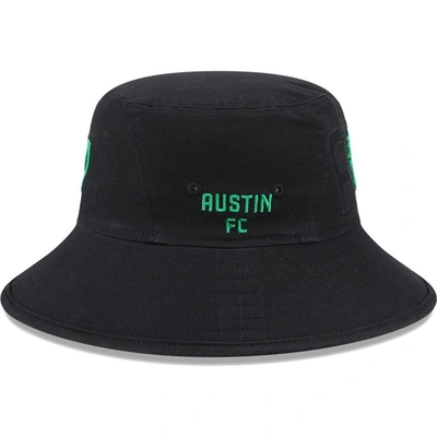 Shop New Era Black Austin Fc Kick Off Bucket Hat