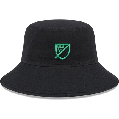 Shop New Era Black Austin Fc Kick Off Bucket Hat