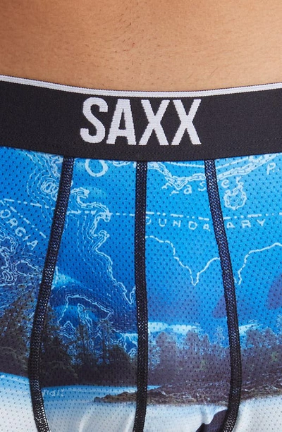 Shop Saxx Volt Performance Mesh Boxer Briefs In Vancouver Island-multi