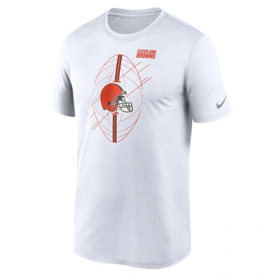 Shop Nike White Cleveland Browns Legend Icon Performance T-shirt