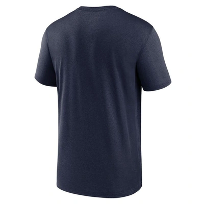 Shop Nike Navy Tennessee Titans Legend Logo Performance T-shirt