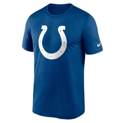 Shop Nike Royal Indianapolis Colts Legend Logo Performance T-shirt