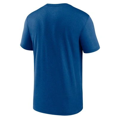Shop Nike Royal Indianapolis Colts Legend Logo Performance T-shirt