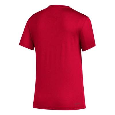 Shop Adidas Originals Adidas Red Real Salt Lake Aeroready Club Icon T-shirt
