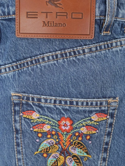 Shop Etro Jeans In 200