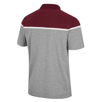 Shop Colosseum Heather Gray Mississippi State Bulldogs Chamberlain Polo