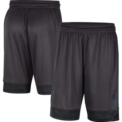 Nike Charcoal Virginia Cavaliers Performance Fast Break Shorts In Charcoal