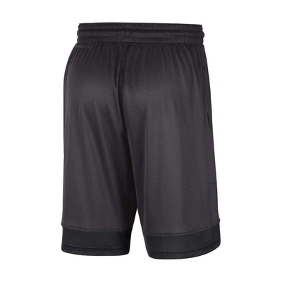 Nike Charcoal Virginia Cavaliers Performance Fast Break Shorts In Charcoal
