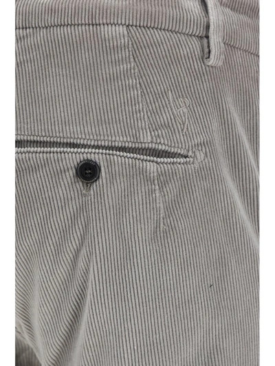 Shop Handpicked Pants In Grigio Medio