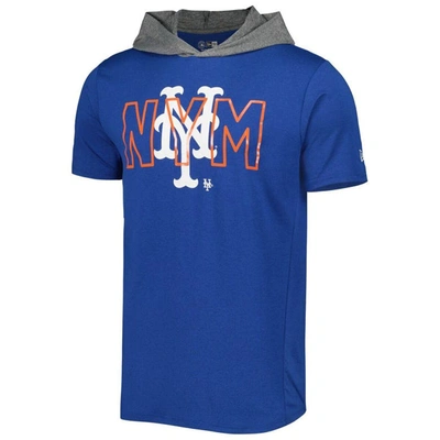 Shop New Era Royal New York Mets Team Hoodie T-shirt