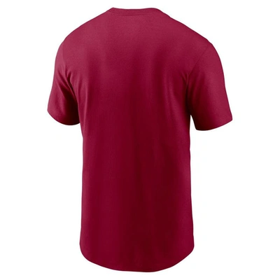 Shop Nike Burgundy Washington Commanders Muscle T-shirt
