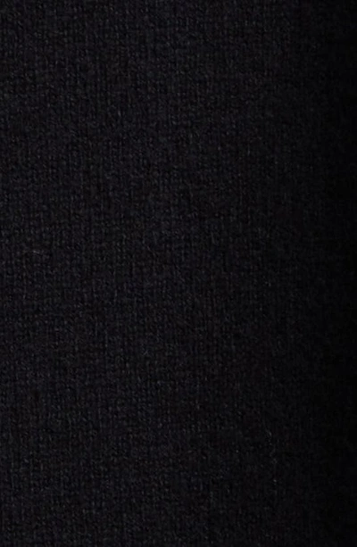 Balenciaga Oversize Double Face Wool Blend Crewneck Sweater In Black