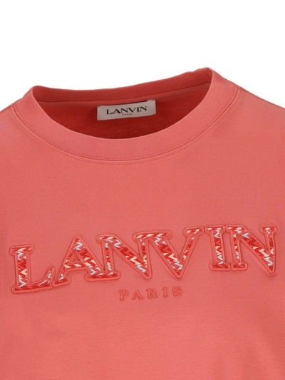 Shop Lanvin T-shirt And Polo In Litches