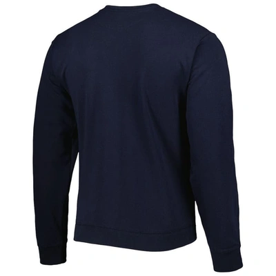 Shop League Collegiate Wear Navy Navy Midshipmen 1965 Arch Essential Lightweight Pullover Sweatshirt