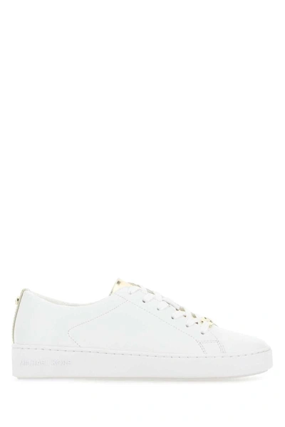 Shop Michael Michael Kors Michael By Michael Kors Sneakers In White