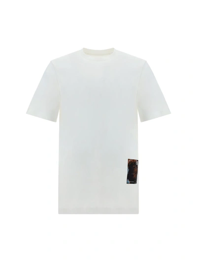 Shop Oamc T-shirts In Off White