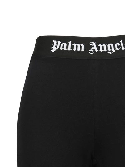 Shop Palm Angels Pants In Black Blac