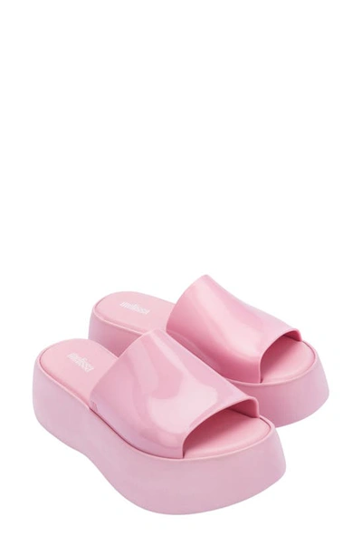 Shop Melissa Becky Water Resistant Platform Sandal In Pink/ Pink