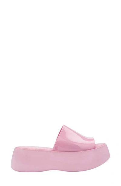 Shop Melissa Becky Water Resistant Platform Sandal In Pink/ Pink