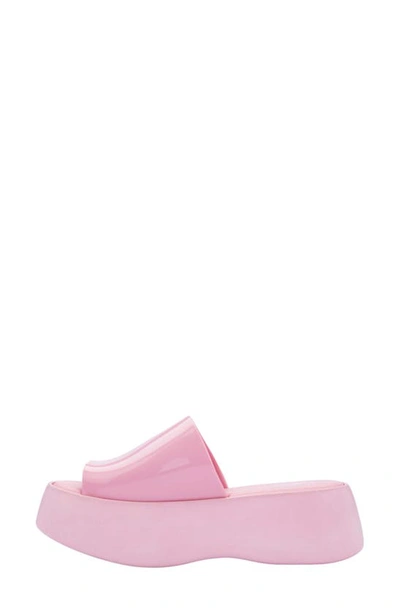 Shop Melissa Becky Water Resistant Platform Sandal In Pink/ Pink
