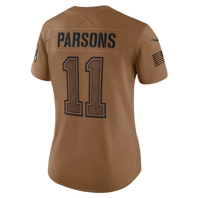 Shop Nike Micah Parsons Brown Dallas Cowboys 2023 Salute To Service Limited Jersey
