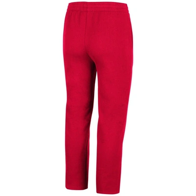 Shop Colosseum Red Maryland Terrapins Fleece Pants