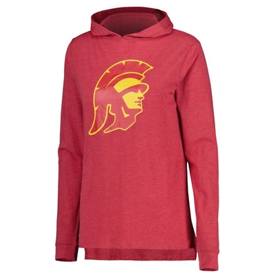 Shop Concepts Sport Cardinal Usc Trojans Long Sleeve Hoodie T-shirt & Pants Sleep Set