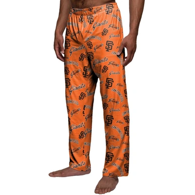 Shop Foco Orange San Francisco Giants Cooperstown Collection Repeat Pajama Pants