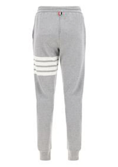 Shop Thom Browne Pants In Light Grey