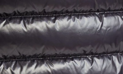Moncler Moka Quilted Down Coat In Black