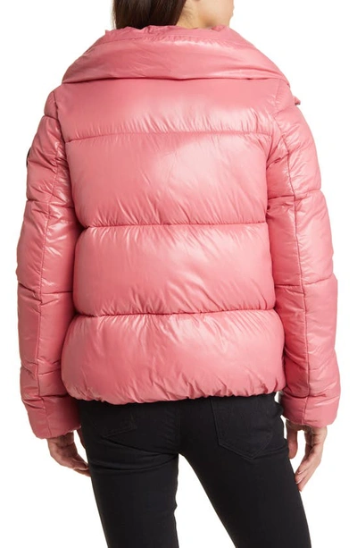 Save The Duck Isla Insulated Windproof & Water Repellent Puffer Jacket In Bloom Pink