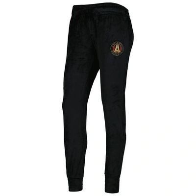Shop Concepts Sport Black Atlanta United Fc Intermission Velour Cuffed Pants