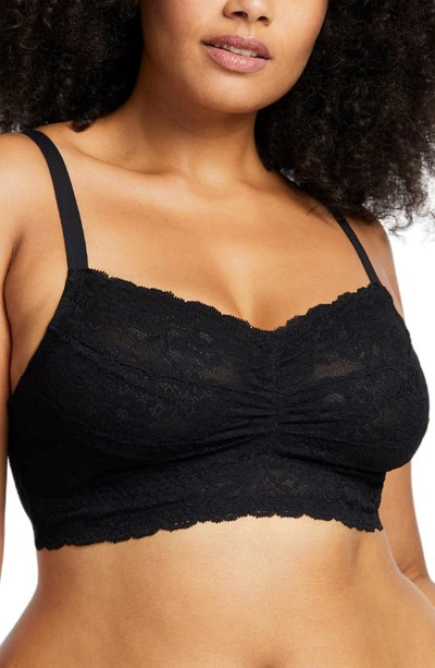 Shop Montelle Intimates Lace Bralette In Black