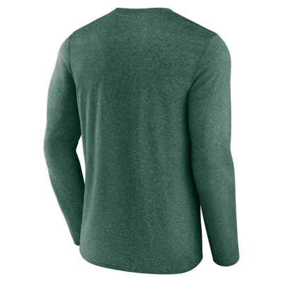 Shop Fanatics Branded Hunter Green Milwaukee Bucks Three-point Play T-shirt