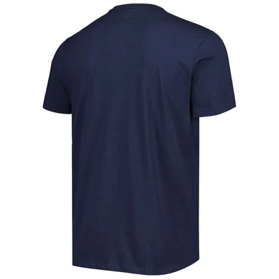 Shop 47 ' Navy Tennessee Titans Wordmark Rider Franklin T-shirt