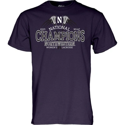 Shop Blue 84 Lacrosse National Champions T-shirt In Purple