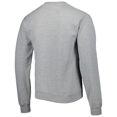 Shop League Collegiate Wear Gray Miami Hurricanes 1965 Arch Essential Lightweight Pullover Sweatshirt