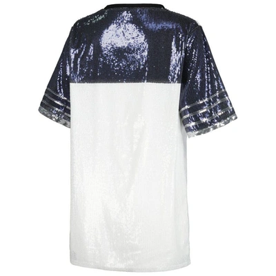 Shop Gameday Couture White Penn State Nittany Lions Chic Full Sequin Jersey Dress