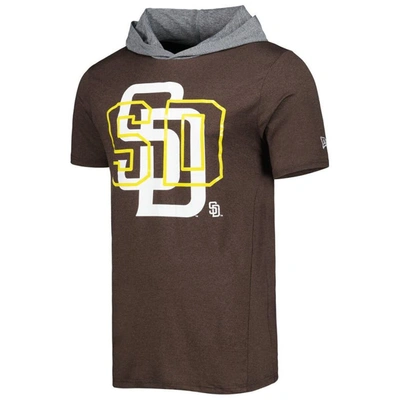 Shop New Era Brown San Diego Padres Team Hoodie T-shirt