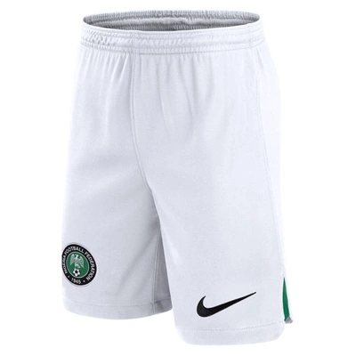 Shop Nike White Nigeria National Team Away Performance Stadium Shorts