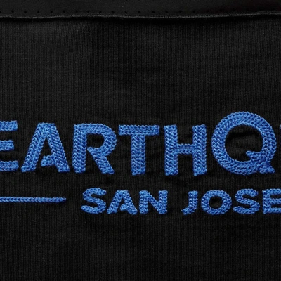 Shop The Wild Collective Black San Jose Earthquakes Mesh T-shirt