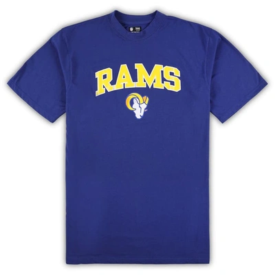Shop Concepts Sport Royal/heather Gray Los Angeles Rams Big & Tall T-shirt & Pajama Pants Sleep Set