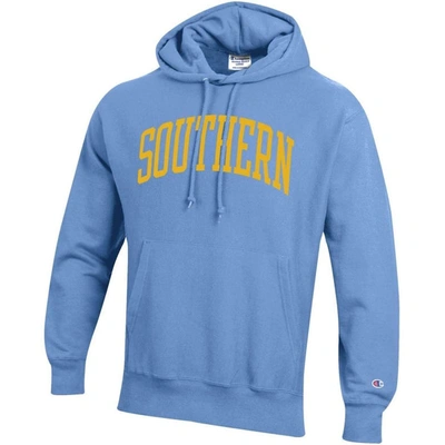 Shop Champion Blue Southern University Jaguars Tall Arch Pullover Hoodie