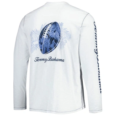 Shop Tommy Bahama White New York Giants Laces Out Billboard Long Sleeve T-shirt