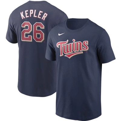 Shop Nike Max Kepler Navy Minnesota Twins Name & Number T-shirt